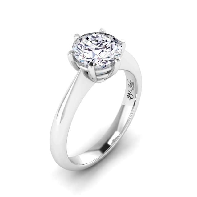 Anello di Fidanzamento Solitario Ankaa con Diamante Lab Grown